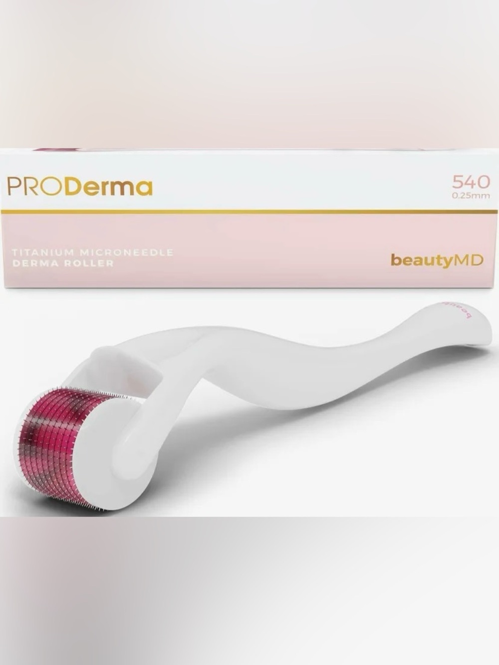 BeautyMD PROderma 540 Cosmetic Face Roller 0.25mm - Brand New Sealed